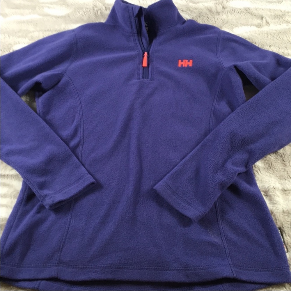 Helly Hansen Polartec bluish purple pull over M